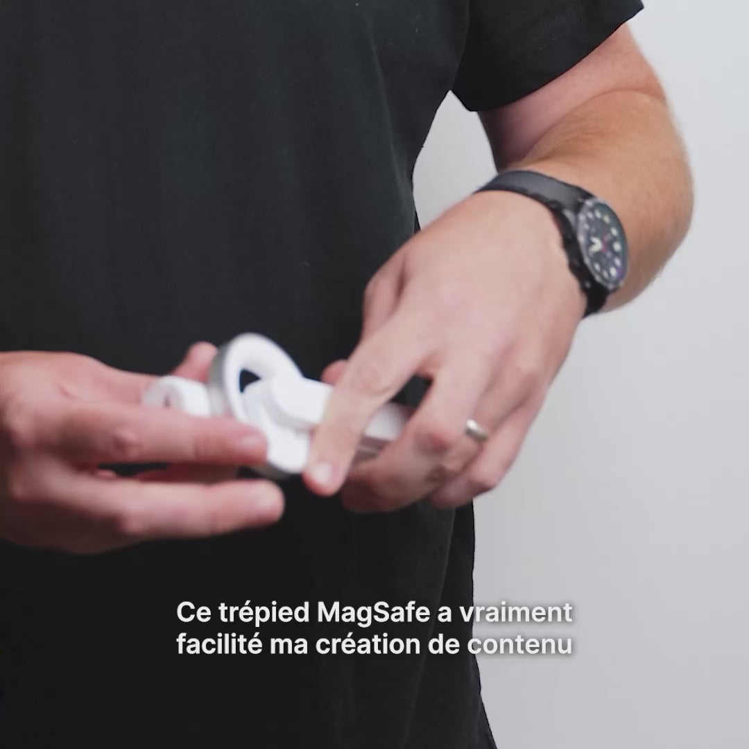 Trépied MagSafe avec Télécommande Sans Fil pour Créateurs